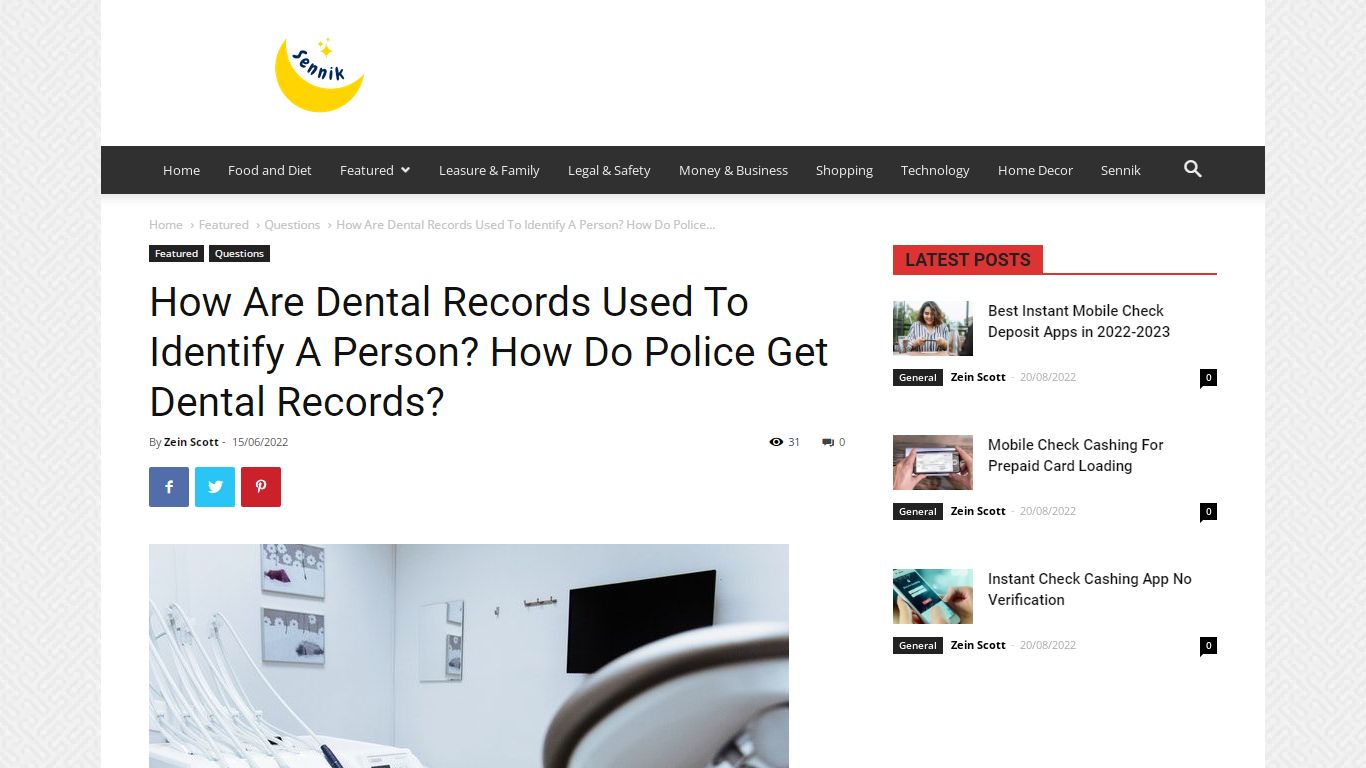How Are Dental Records Used To Identify A Person? How Do Police Get ...
